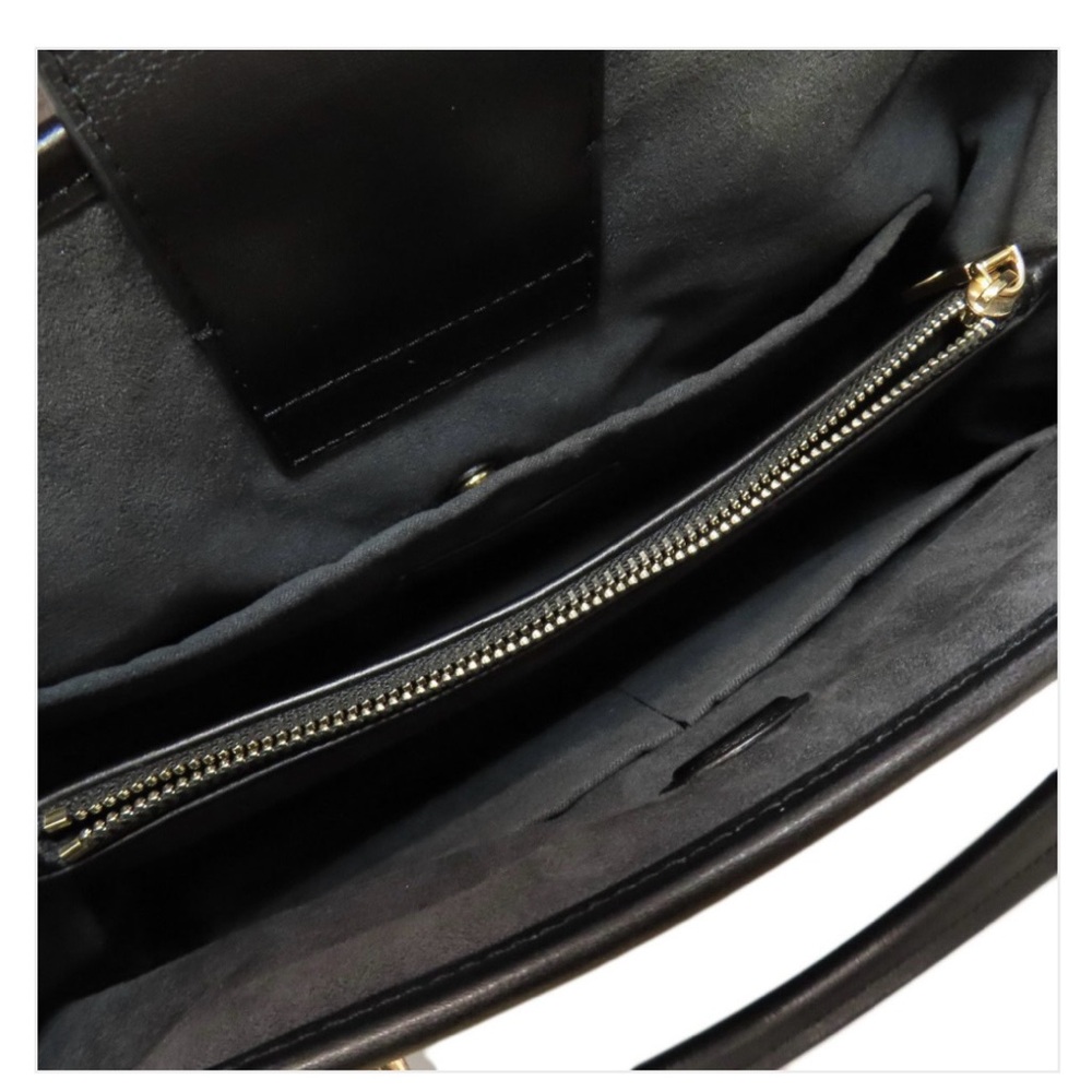 Coach Margot Carryall Signature Canvas Purse Crossbody Brown/Black F58310 NWOT - Picture 6 of 11